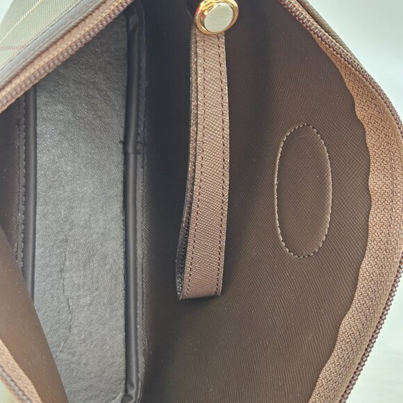 Burberry Brown Plaid Clutch - Picture 15 of 15
